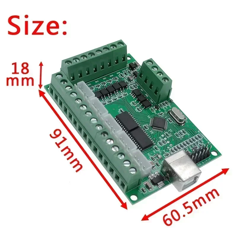 5 Axis Interface Board Mach3 B - огляд і ціна 5 Axis Cnc Breakout Board Interface Mach3