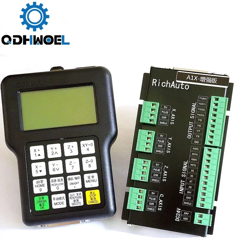 QDHWOEL RichAuto DSP A11 CNC c - огляд і ціна Richauto A11 Dsp Controller 3 Axis