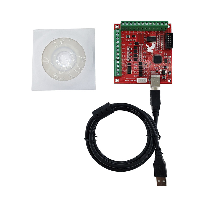 1pcs Breakout Board Interface  - огляд і ціна Mach3 Usb Cnc Controller 4 Axis 100Khz