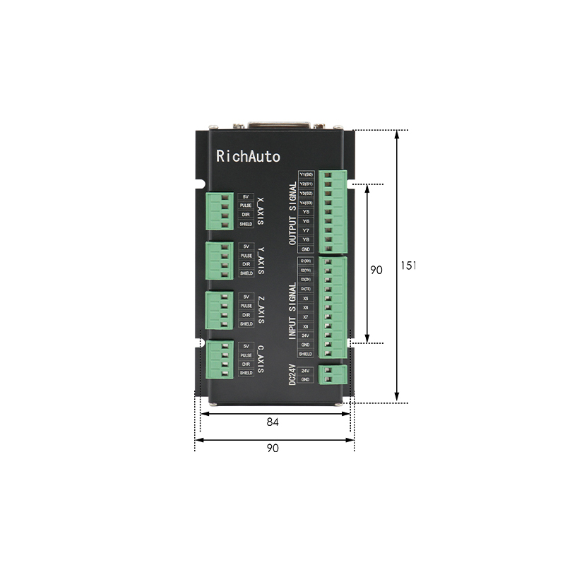 Original RichAuto A11E DSP Han - огляд і ціна Richauto A11 Dsp Controller 3 Axis