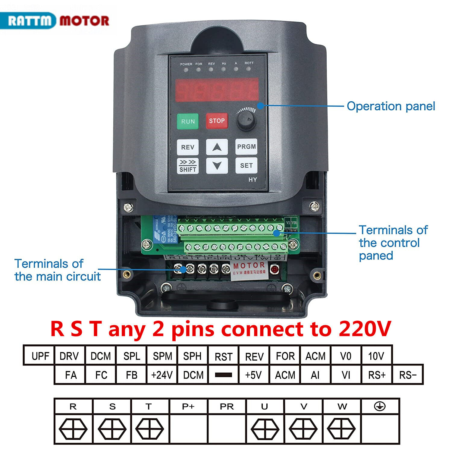 【EU/USA】2.2KW 220V 8A GDZ-80-2 - огляд і ціна 2.2Kw Water Cooled Spindle Kit Vfd