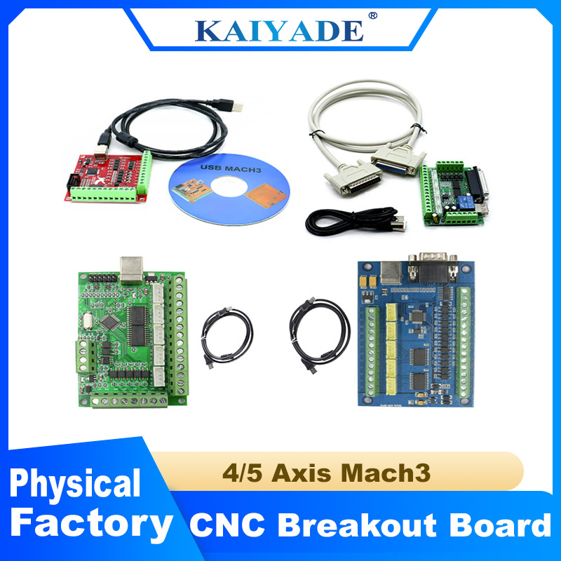 CNC Controller MACH3 System 4  - огляд і ціна Mach3 Usb Cnc Controller 4 Axis 100Khz