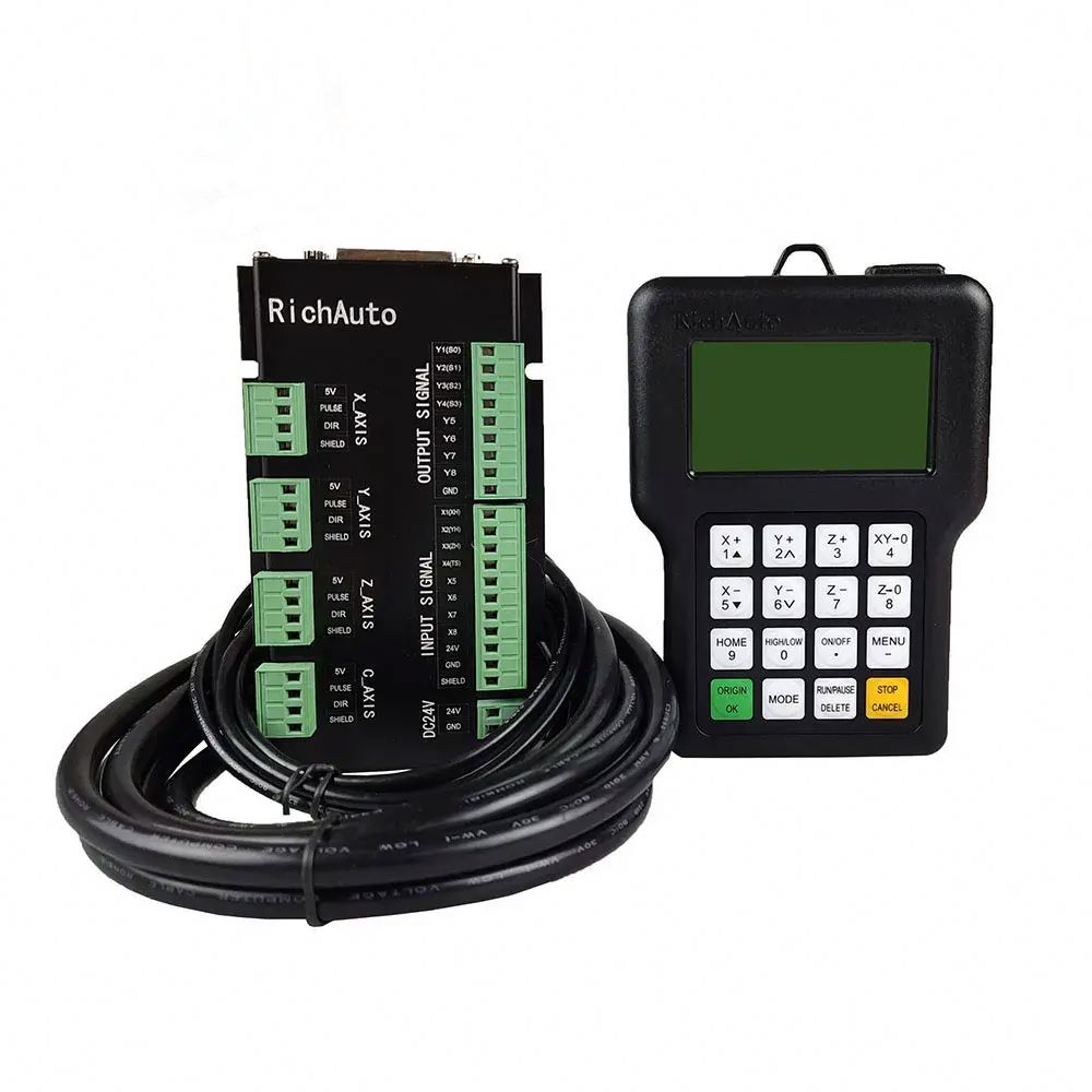 TEBAK 3/4-Axis Motion System R - огляд і ціна Richauto A11 Dsp Controller 3 Axis