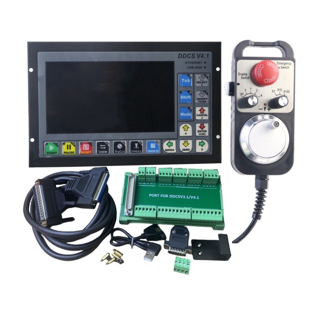 DDCSV4.1 CNC Motion Controller - огляд і ціна Ddcs V4.1 4 Axis Cnc Offline Controller